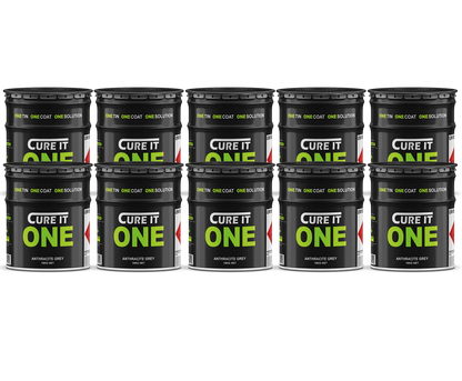 Cure It ONE GRP Roofing Resin - Anthracite Grey 18kg (PALLET of 10 tins)