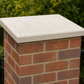 Castle Composites Sandstone Pier Cap - Mint 370mm x 370mm