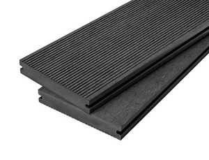 Cladco Solid Commercial Grade Composite Decking Board - Charcoal (4m)