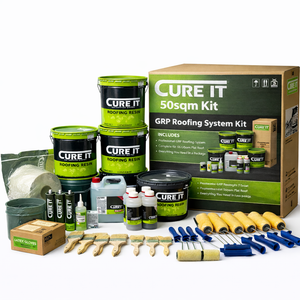 Cure It 50 m² GRP Roofing Kit (with Tools)