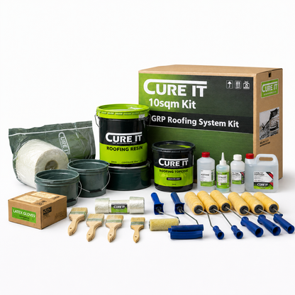 Cure It Kit  GRP Roofing Kit (Including Tools)