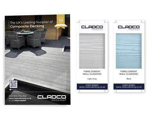 Cladco Fibre Cement Wall Cladding Sample Pack (Free of Charge)