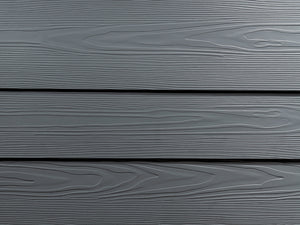 Cladco Fibre Cement Exterior Wall Cladding Boards - Slate (3.66m)