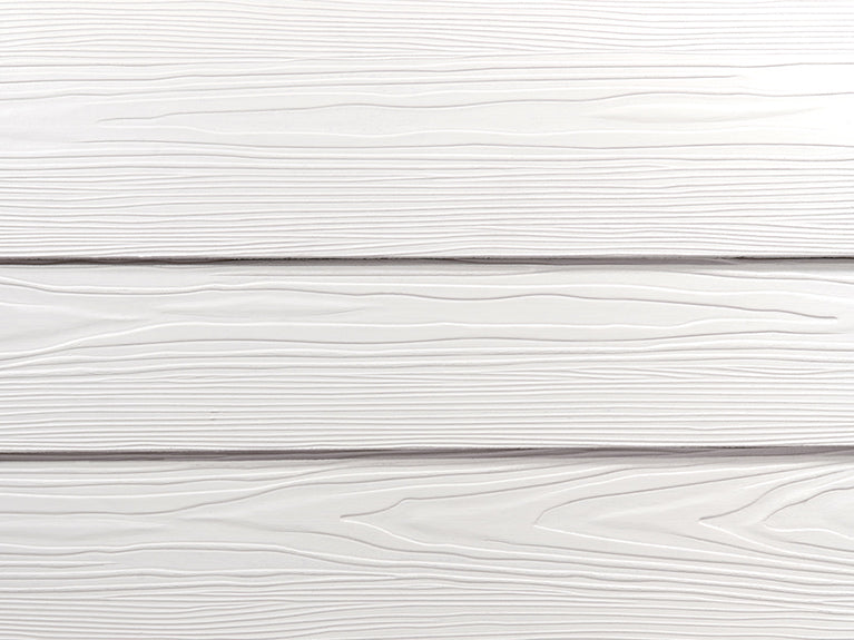 Cladco Fibre Cement Lap Cladding Boards - White (3.66m)