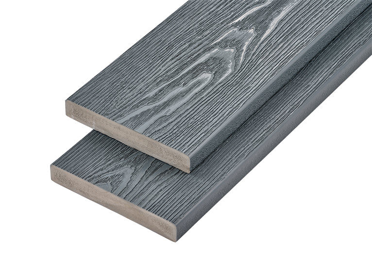 Cladco Nordeck Premium PVC-ASA Woodgrain Effect Decking Board - 3.6m (All Colours)