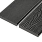 Cladco Solid Woodgrain Effect Reversible Bullnose Composite Decking Board - 4m (All Colours)