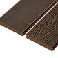 Cladco Solid Woodgrain Effect Reversible Bullnose Composite Decking Board - 4m (All Colours)