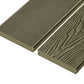 Cladco Solid Woodgrain Effect Reversible Bullnose Composite Decking Board - 4m (All Colours)