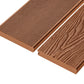 Cladco Solid Woodgrain Effect Reversible Bullnose Composite Decking Board - 4m (All Colours)