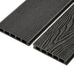 Cladco Woodgrain Effect Reversible Composite Decking Board - 2.4m (All Colours)