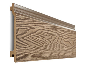 Cladco Signature Woodgrain Composite Wall Cladding Board - Redwood (3.