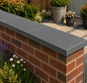 Classical Creations Flat Coping Stones - Charcoal