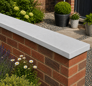 Classical Creations Flat Coping Stones - Light Grey