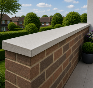 Classical Creations Once Weathered Coping Stones - Light Grey