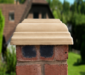 Classical Creations Stepped Flat Pier Caps
