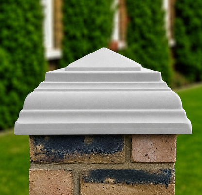 Classical Creations Stepped Peak Pier Caps