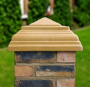 Classical Creations Stepped Peak Pier Caps