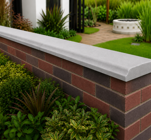 Classical Creations Twice Weathered Bevelled Coping Stones - Light Grey