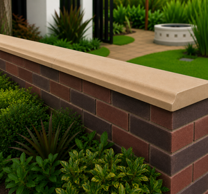 Classical Creations Twice Weathered Bevelled Coping Stones - Sandstone