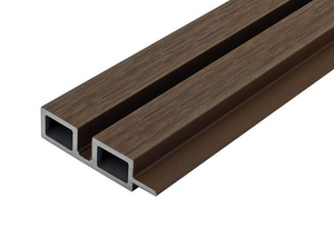 Cladco Composite Slatted Wall Cladding Double End Profile Trim - 2.5m (All Colours)