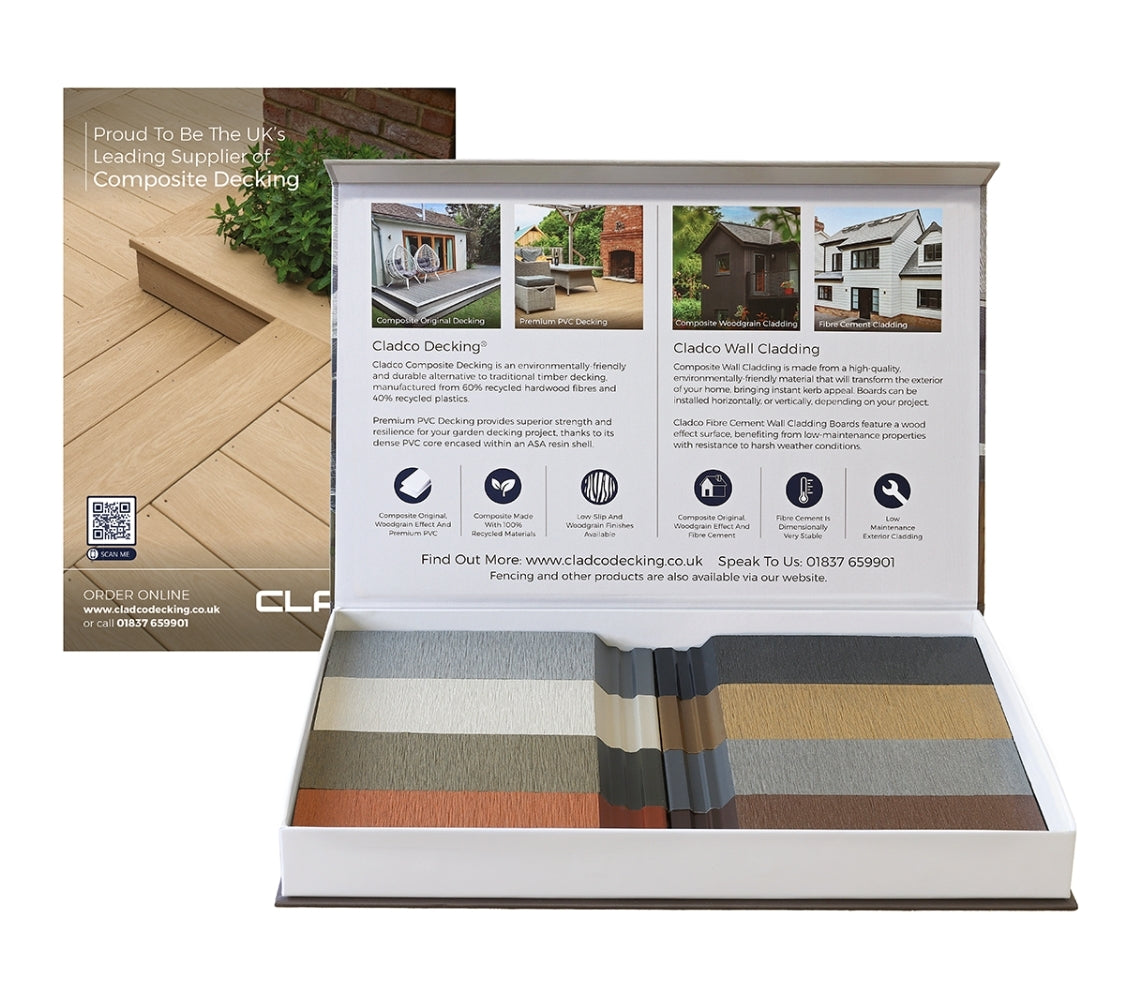Cladco Composite Wall Cladding Sample Pack (Free of Charge)