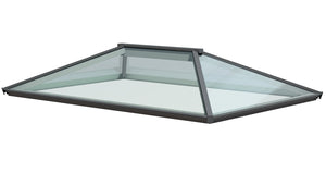 Atlas Contemporary Aluminium Roof Lantern - Active Blue Glazing