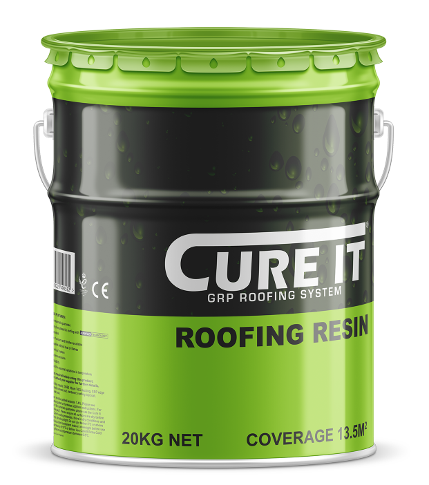 Cure It GRP Roofing Resin - 20kg