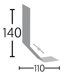 D260 Universal GRP Wall Fillet Trim - 3m