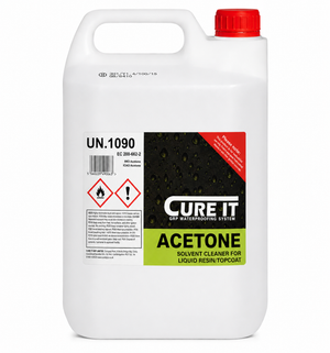 Cure It GRP Roofing Acetone - 5L