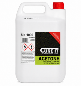 Cure It GRP Roofing Acetone - 5L