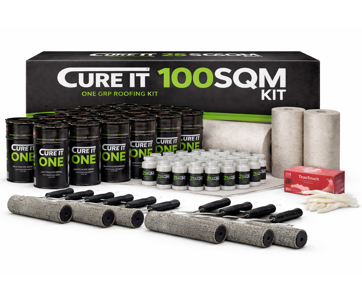 Cure It ONE GRP Roofing Kit GRP - 100m²