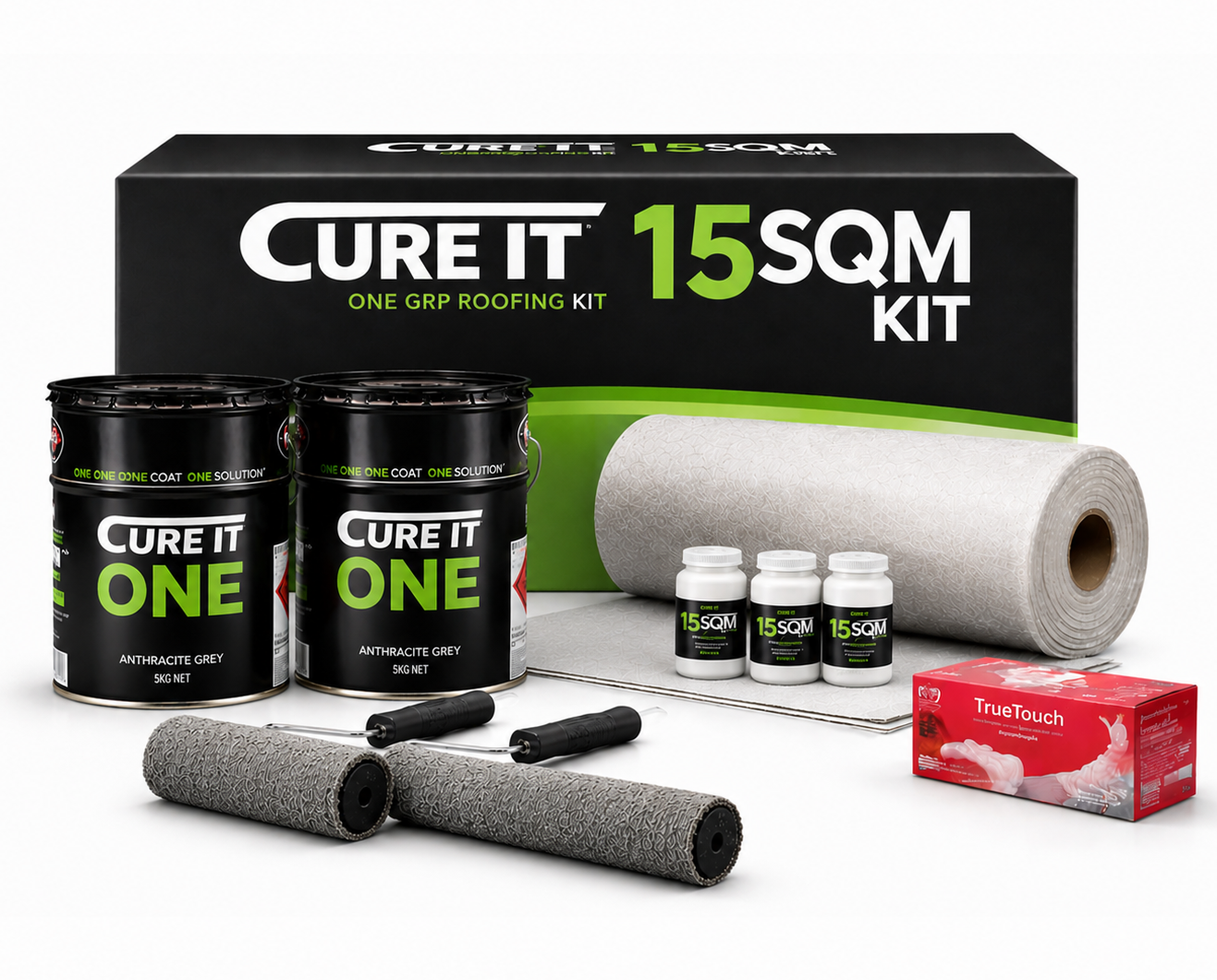 Cure It ONE GRP Roofing Kit GRP - 15m²