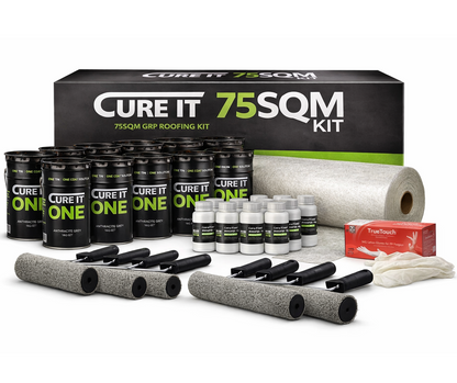 Cure It ONE GRP Roofing Kit GRP - 75m²