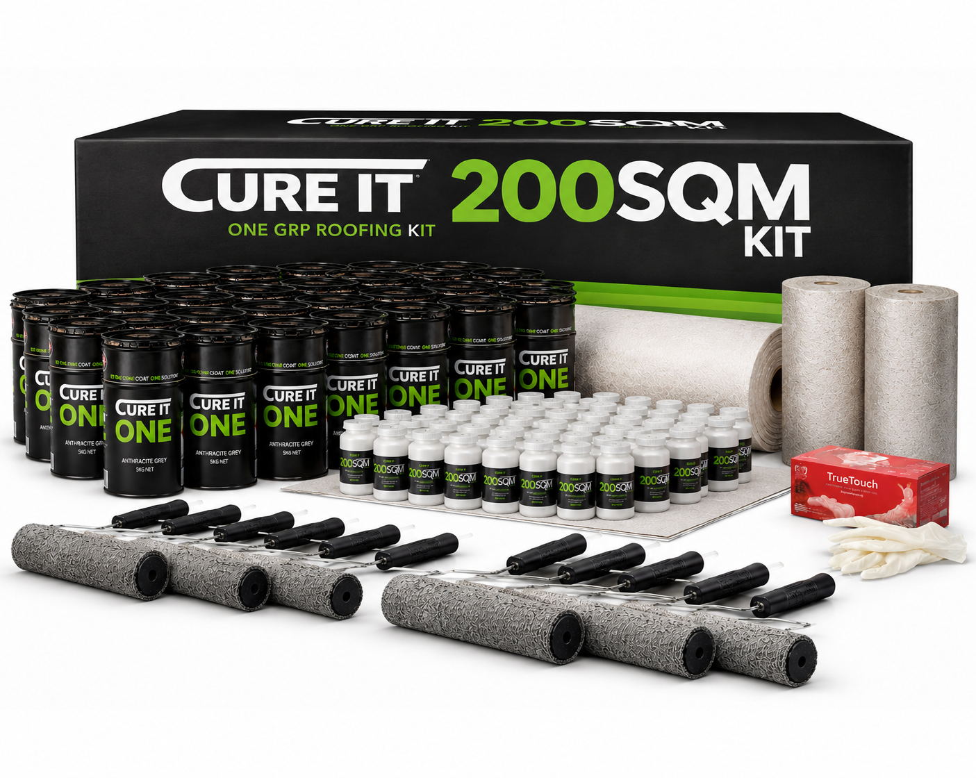 Cure It ONE GRP Roofing Kit GRP - 200m²