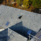 Mayan Natural Slate All-in-One Real Ridge Graphite Ridge Tile 500mm