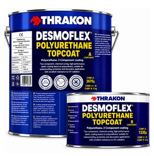 DESMOFLEX® 2-Part Aliphatic Polyurethane Top Coat - 5kg