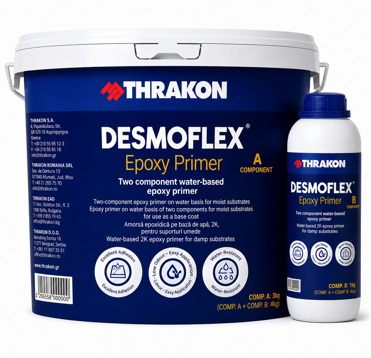 DESMOFLEX® 2 Part Epoxy Primer - 4kg