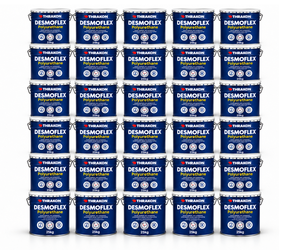 DESMOFLEX® Premium Polyurethane Waterproofing - 25kg (Pallet of 30 Tins 450m2)