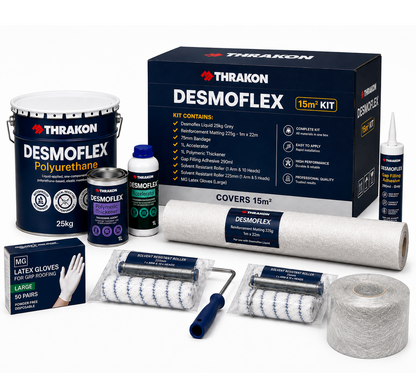 DESMOFLEX® Liquid Polyurethane Waterproofing Kit - 15m2