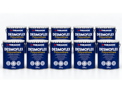 DESMOFLEX® Premium Polyurethane Waterproofing - 25kg (Pallet of 10 Tins 150m2)