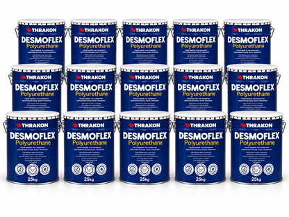 DESMOFLEX® Premium Polyurethane Waterproofing - 25kg (Pallet of 15 Tins 225m2)