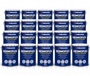 DESMOFLEX® Premium Polyurethane Waterproofing - 25kg (Pallet of 20 Tins 300m2)