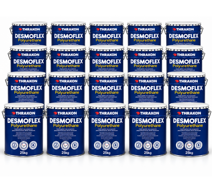 DESMOFLEX® Premium Polyurethane Waterproofing - 25kg (Pallet of 20 Tins 300m2)