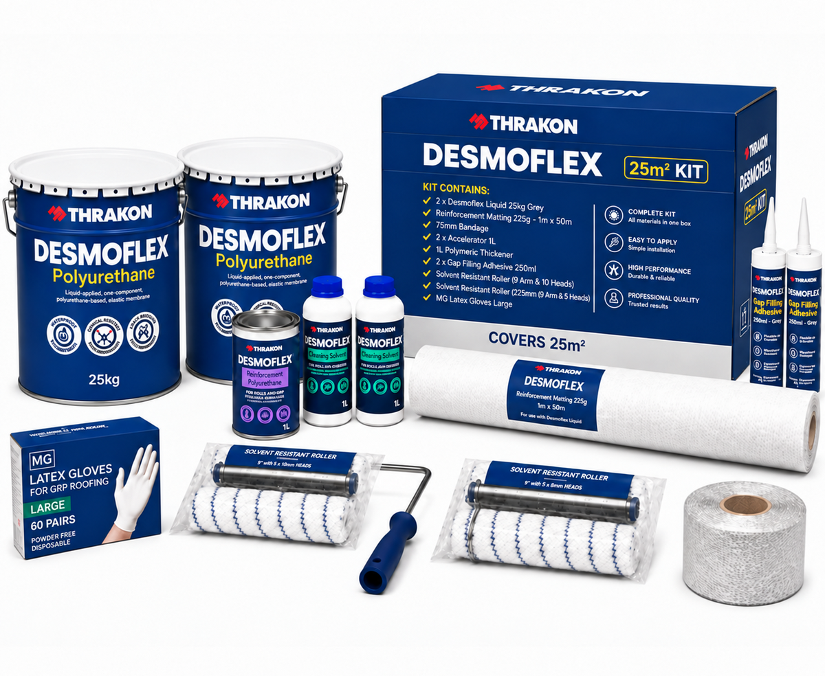 DESMOFLEX® Roof Kit Liquid Polyurethane - 25m2