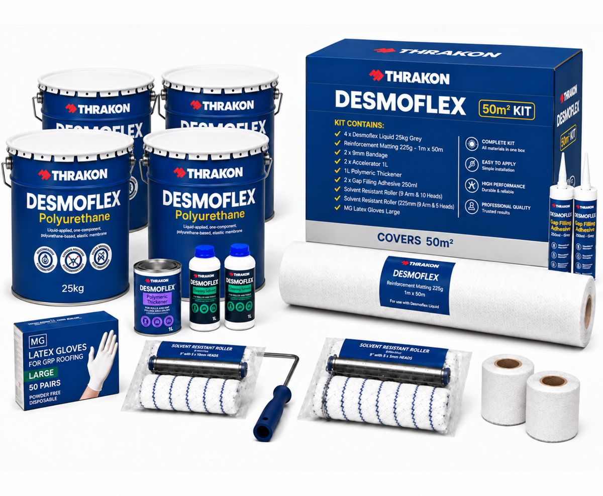 DESMOFLEX® Roof Kit Liquid Polyurethane - 50m2