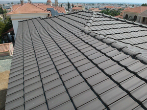 British Ceramics Novel Clay Roof Tile - Black