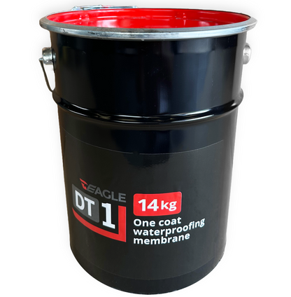 DT1 One Coat Hybrid Polyurethane Waterproofing Membrane - Grey 14kg