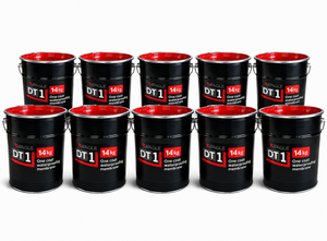 DT1 One Coat Hybrid Polyurethane Waterproofing Membrane - Grey 14kg (PALLET of 10 Tins)