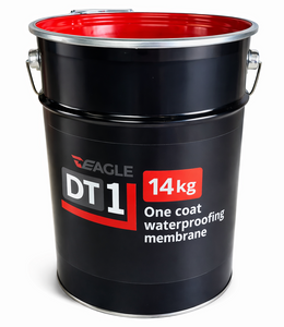 DT1 One Coat Hybrid Polyurethane Waterproofing Membrane - Grey 14kg