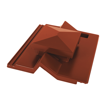 Klober Delta Tile Vent Antique Red